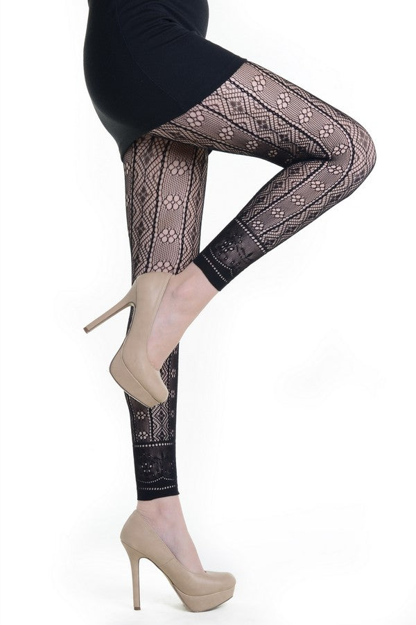 Footless Fishnet Tights