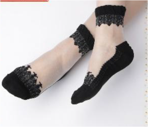 Women Designed Lace Socks